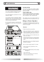 Предварительный просмотр 2 страницы T-audio PA-220 Instruction Manual