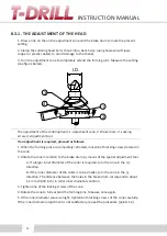 Preview for 72 page of T-Drill S-80 Instruction Manual