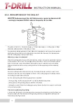 Preview for 74 page of T-Drill S-80 Instruction Manual