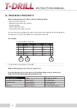 Preview for 84 page of T-Drill S-80 Instruction Manual