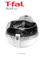 T-Fal ACTIFRY User Manual preview
