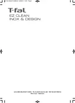 T-Fal EZ CLEAN INOX & DESIGN Manual preview