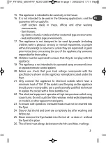 Preview for 3 page of T-Fal FF122851 User Manual