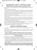 Предварительный просмотр 15 страницы T-Fal MAESTRO Manual