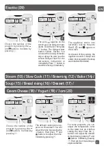 Предварительный просмотр 21 страницы T-Fal NutriCook Manual