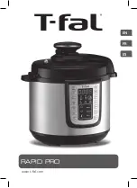 T-Fal RAPID PRO Manual preview