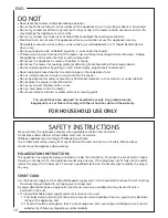 Предварительный просмотр 14 страницы T-Fal Toaster Instructions For Use Manual