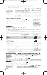 Preview for 16 page of T-Fal ULTRAGLISS CORDLESS 2 FV7020 Manual