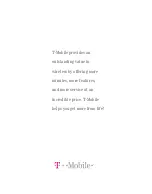 Preview for 3 page of T-Mobile MDA User Manual