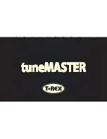 T-Rex TuneMaster User Manual preview