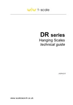 T Scale DR Series Technical Manual preview