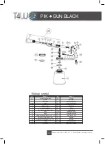 Предварительный просмотр 14 страницы T4W PIK GUN BLACK Operating Instructions Manual