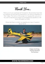 Preview for 27 page of TA HORIZONS STOL X V2 Assembly & Instruction Manual