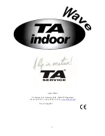 TA Service Indoor Wave Instructions Manual preview