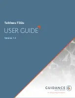 Tableau TD2u User Manual preview