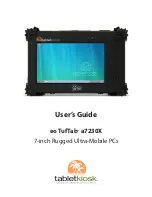 TabletKiosk eo TufTab a7230X User Manual preview