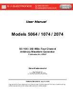 Preview for 1 page of Tabor Electronics 5064 User Manual