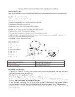 Preview for 2 page of TACKLIFE MUC02 User Instruction Manual