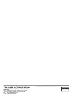 Предварительный просмотр 68 страницы Tacmina PW Series Operation Manual