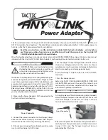 Tactic Any Link Mounting Instructions preview