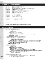 Preview for 12 page of Tactic TTX410 Instruction Manual