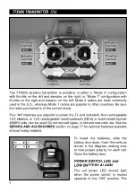 Предварительный просмотр 2 страницы Tactic TTX600 Instruction Manual