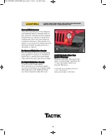 Preview for 4 page of Tactik 13117.0110 Installation Manual