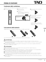 Preview for 63 page of TAD EVOLUTION Series Owner'S Manual