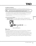 Предварительный просмотр 45 страницы TAD M4300 Owner'S Manual