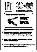 Предварительный просмотр 2 страницы TAD SR 930035 Assembly Instructions Manual