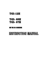 Tadiran Telecom TGI-07H Instruction Manual предпросмотр