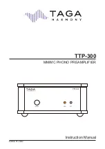 Предварительный просмотр 1 страницы Taga Harmony TTP-300 Instruction Manual