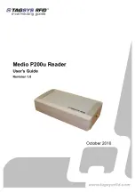 TAGSYS RFID Medio P200u User Manual preview