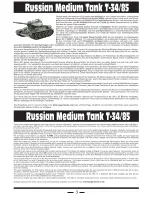 Preview for 3 page of Taigen Tanks 13030 Instruction Manual