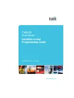 Tait TM9456 Installation And Programming Manual preview