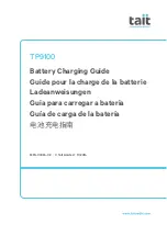 Tait TP9100 Battery Charging Manual preview