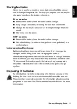 Preview for 11 page of Tait TP9100 Battery Charging Manual