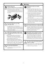 Предварительный просмотр 3 страницы Takara Belmont Salon Console Operating Instructions Manual