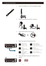 Предварительный просмотр 7 страницы Takara Belmont SPA MIST II Quick Operation Manual