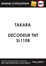 TAKARA SL115 User Manual preview