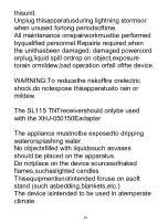 Preview for 26 page of TAKARA SL115 User Manual