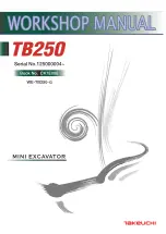 Preview for 1 page of Takeuchi TB 250 Workshop Manual