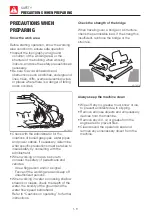 Preview for 18 page of Takeuchi TB210R Operator'S Manual