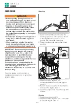 Preview for 54 page of Takeuchi TB210R Operator'S Manual