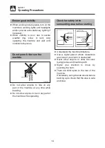 Preview for 18 page of Takeuchi TB23R Operator'S Manual