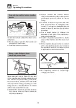 Preview for 21 page of Takeuchi TB23R Operator'S Manual