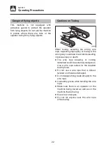 Preview for 24 page of Takeuchi TB23R Operator'S Manual