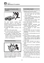 Preview for 32 page of Takeuchi TB23R Operator'S Manual