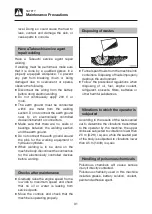 Preview for 33 page of Takeuchi TB23R Operator'S Manual