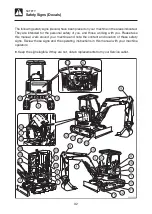 Preview for 34 page of Takeuchi TB23R Operator'S Manual